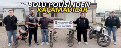 BOLU POL�S�NDEN KA�AMADILAR
