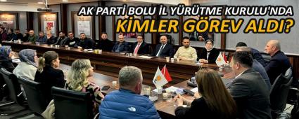 AK PART� BOLU �L Y�R�TME KURULU\'NDA K�MLER G�REV ALDI?