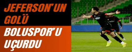Jeferson\'un Gol� Boluspor\'u u�urdu