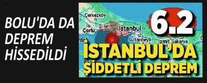 BOLU\'DA DA DEPREM H�SSED�LD�