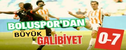 Boluspor\'dan b�y�k galibiyet