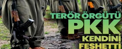 PKK TER�R �RG�T� KEND�N� FESH ETT�
