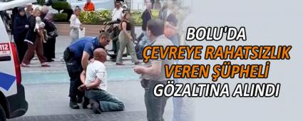 BOLU\'DA �EVREYE RAHATSIZLIK VEREN ��PHEL� G�ZALTINA ALINDI