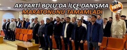 AK PART� BOLU\'DA �L�E DANI�MA MARATONUNU TAMAMLADI