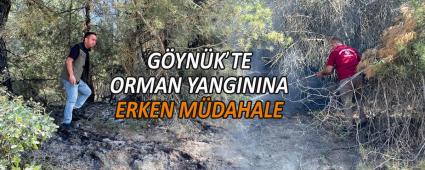 G�YN�K\'TE ORMAN YANGININA ERKEN M�DAHALE