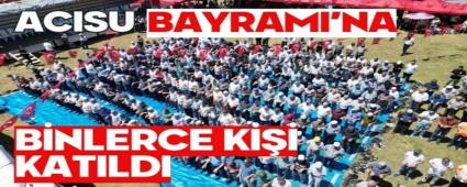 ACISU BAYRAMI\'NA B�NLERCE K��� KATILDI