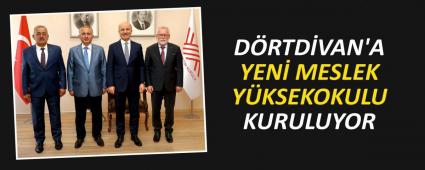 D�RTD�VAN\'A YEN� MESLEK Y�KSEKOKULU KURULUYOR