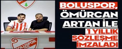 Boluspor, �m�rcan Artan ile 1 Y�ll�k S�zle�me �mzalad�