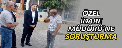 �ZEL �DARE M�D�R�\'NE SORU�TURMA