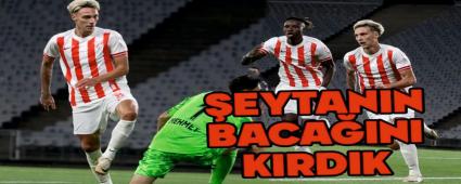 Boluspor �eytan�n baca��n� k�rd�