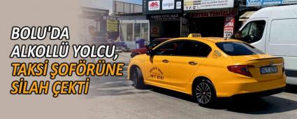 BOLU\'DA ALKOLL� YOLCU, TAKS� �OF�R�NE KURUSIKI S�LAH �EKT�