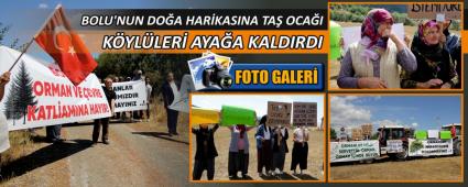 BOLU\'NUN DO�A HAR�KASINA TA� OCA�I K�YL�LER� AYA�A KALDIRDI