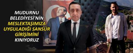 MUDURNU BELED�YES�\'N�N MESLEKTA�IMIZA UYGULADI�I SANS�R G�R���M�N� KINIYORUZ