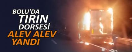BOLU\'DA TIRIN DORSES� ALEV ALEV YANDI