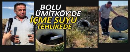 BOLU �M�TK�Y\'DE ��ME SUYU TEHL�KEDE