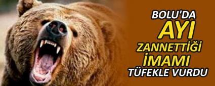 BOLU\'DA AYI ZANNETT��� �MAMI T�FEKLE VURDU