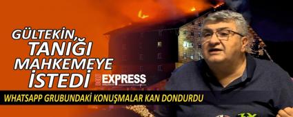 G�LTEK�N, TANI�I MAHKEMEYE �STED�