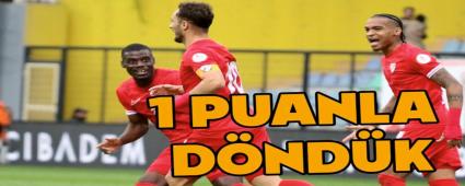 Boluspor deplasmandan 1 puanla d�nd�
