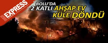 BOLU\'DA 2 KATLI AH�AP EV K�LE D�ND�