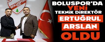 Boluspor\'da yeni teknik direkt�r Ertu�rul Arslan oldu