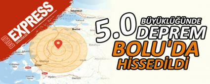 5.0 B�Y�KL���NDE DEPREM