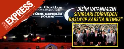 \"B�RL���M�Z TURAN\'DIR, HEDEF�M�Z KIZIL ELMA\'DIR\"
