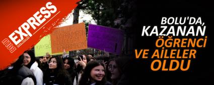 BOLU\'DA, KAZANAN ��RENC� VE A�LELER OLDU, PROJE G�ZDEN GE��R�LECEK