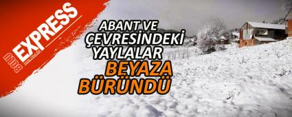 ABANT VE �EVRES�NDEK� YAYLALAR BEYAZA B�R�ND�