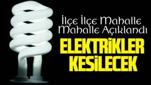 BOLU\'DA PLANLI ELEKTR�K KES�NT�S�