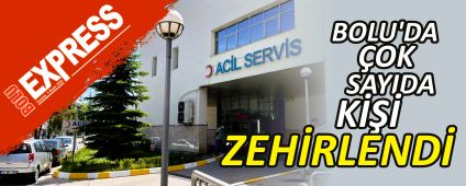 BOLU'DA �OK SAYIDA K��� ZEH�RLEND�