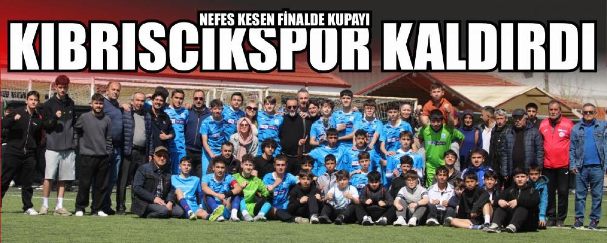 NEFES KESEN F�NALDE KUPAYI KIBRISCIKSPOR KALDIRDI