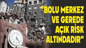 JEOLOJ� M�HEND�SLER� ODASI\'NDAN SERT UYARI: