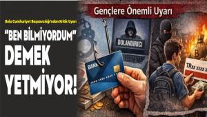 Bolu Cumhuriyet Ba�savc�l���\'ndan Kritik Uyar�