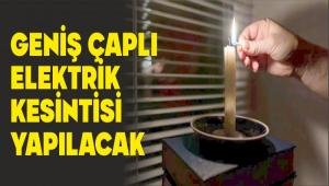 BOLU\'DA GEN�� �APLI ELEKTR�K KES�NT�S� YAPILACAK