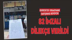 GEREDE\'DE KIRAATHANE TARTI�MASI B�Y�YOR
