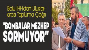 Bolu �HH\'dan Uluslararas� Topluma �a�r�
