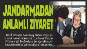 JANDARMADAN ANLAMLI Z�YARET