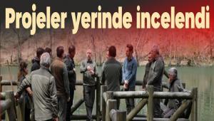 YED�G�LLER\'DE Projeler yerinde incelendi